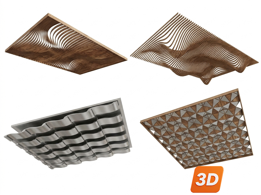 Ceiling Decoration Skp Files